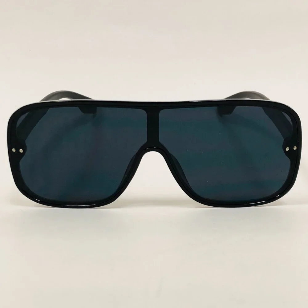 Women Sunglasses Fashion Light Confortuble Single Black Lens Retro Luxury Design